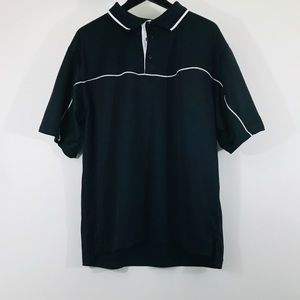 Reebok black and white crew neck size L